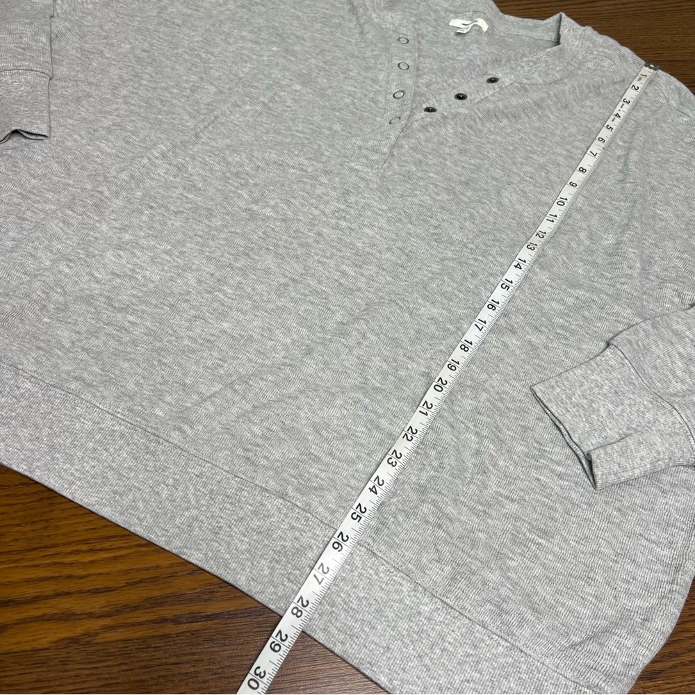 Nwot Maurice’s The Lounge Shop Henley Pullover In Gray Size 4x View 4